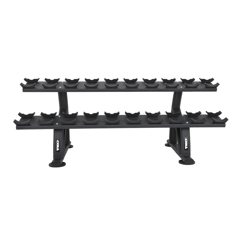 TKO 10 PAIR Dumbbell Rack with Saddles