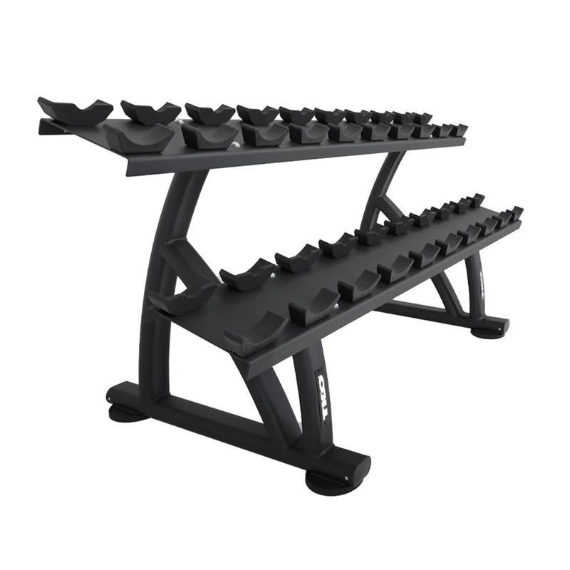 TKO 10 PAIR Dumbbell Rack with Saddles