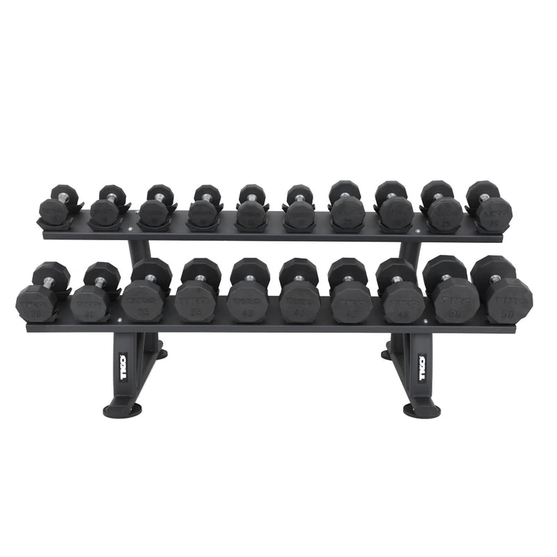 TKO 10 PAIR Dumbbell Rack with Saddles