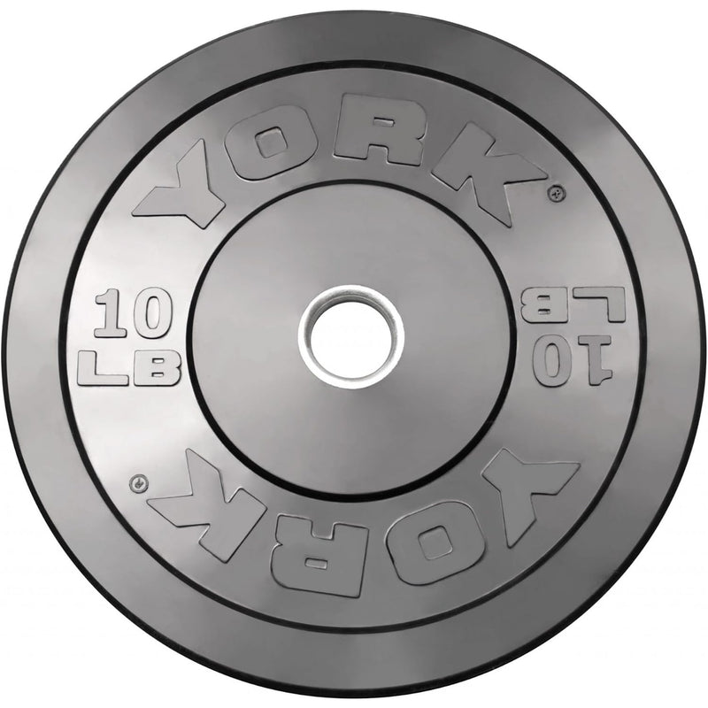 YORK Barbell Bumper Plate (Single Plate)