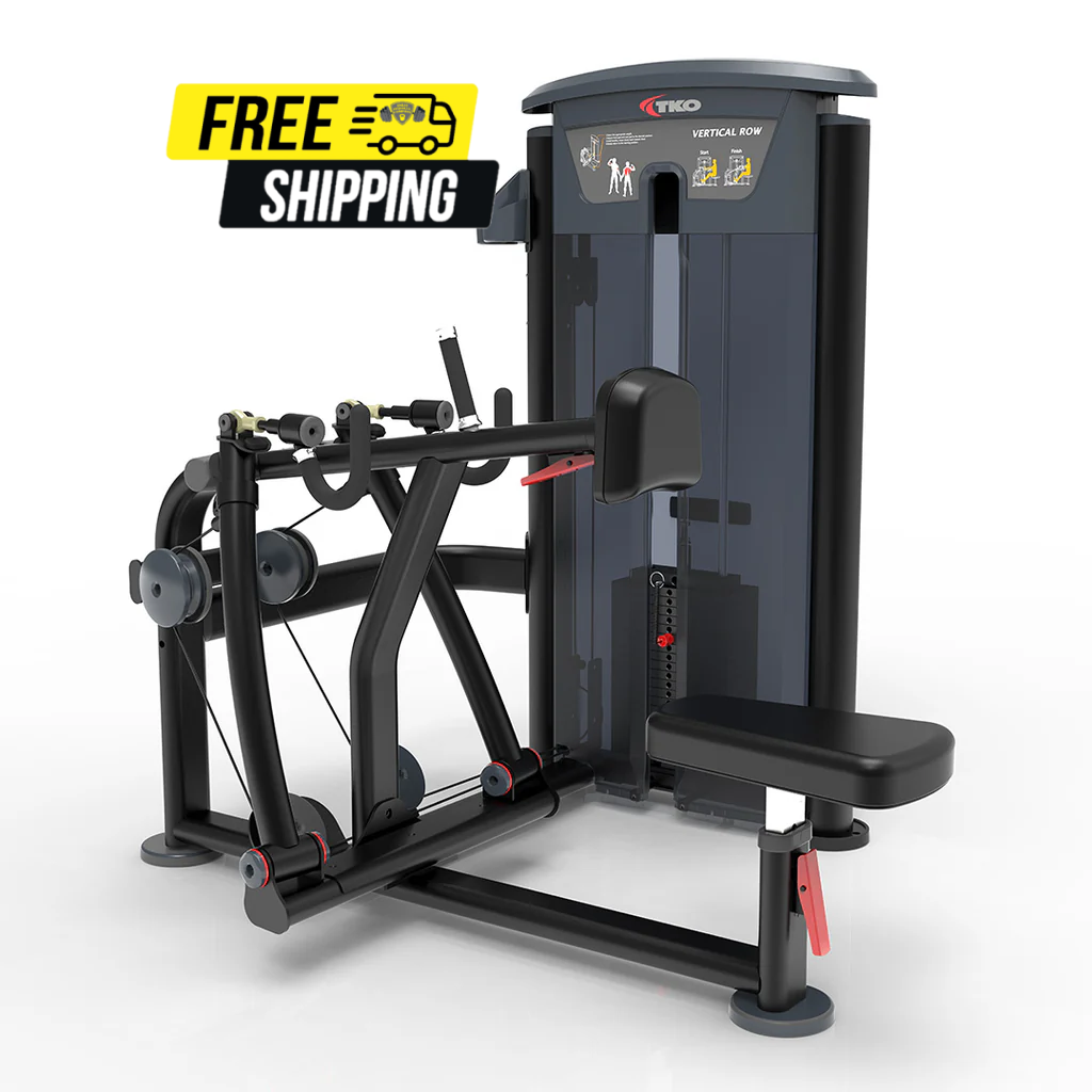 TKO Signature Series Seated Vertical Row / Mid Row Machine 7005-G2 — D ...