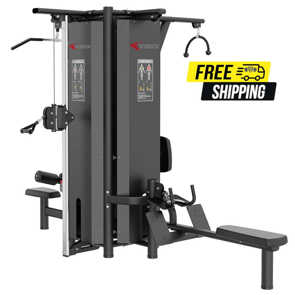 TKO Signature Series 4 Stack Cable Machine 7031-B — D&D Barbell Company