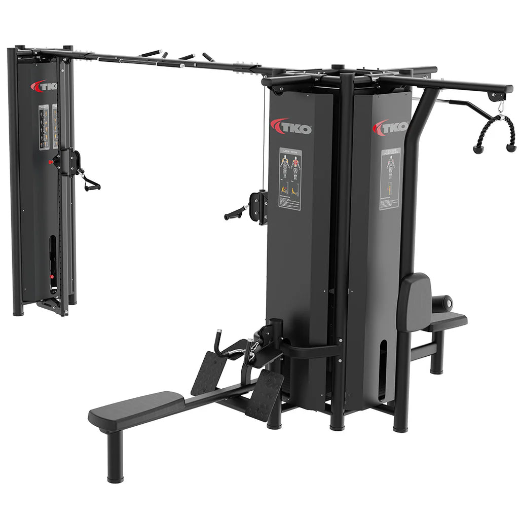 8 Stack Cable Machine TKO Signature Series 5 Stack Cable Machine 7032-B — D&D Barbell Company