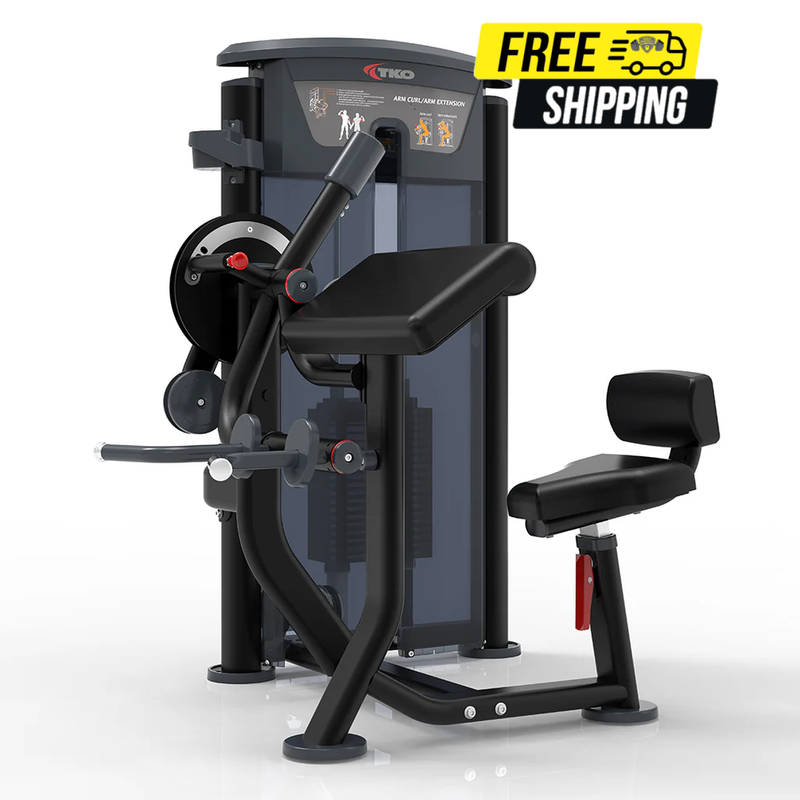 TKO Signature Series Bicep Curl / Tricep Extension Machine 7063-G2