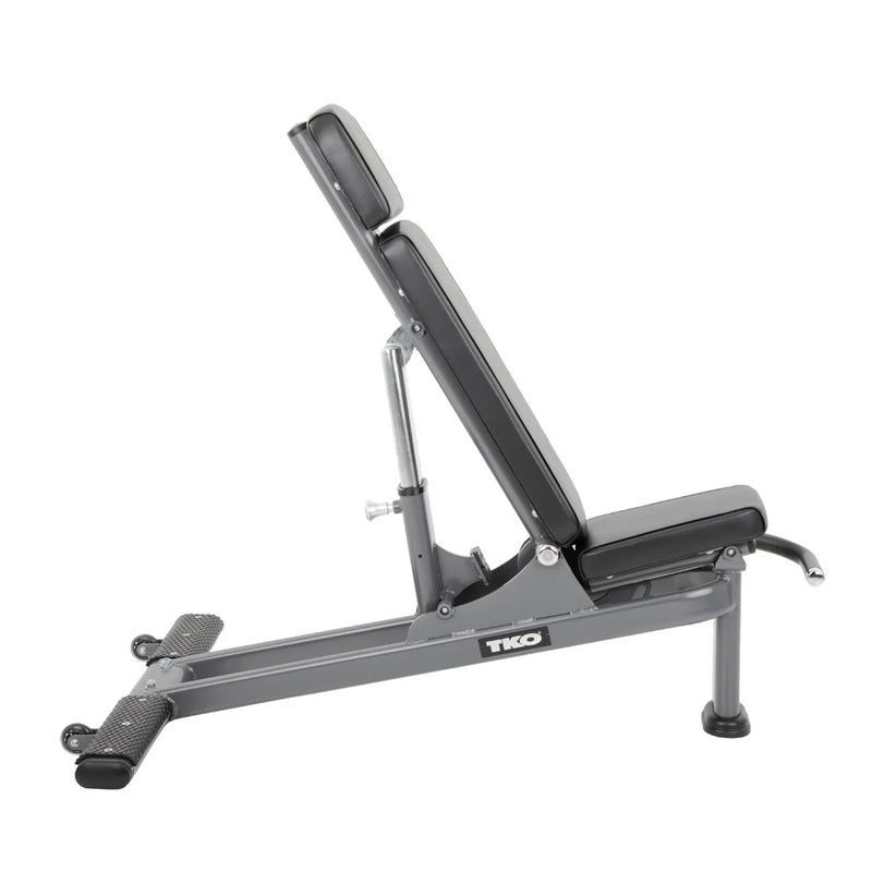 TKO Commercial Multi Angle Flat Incline Bench