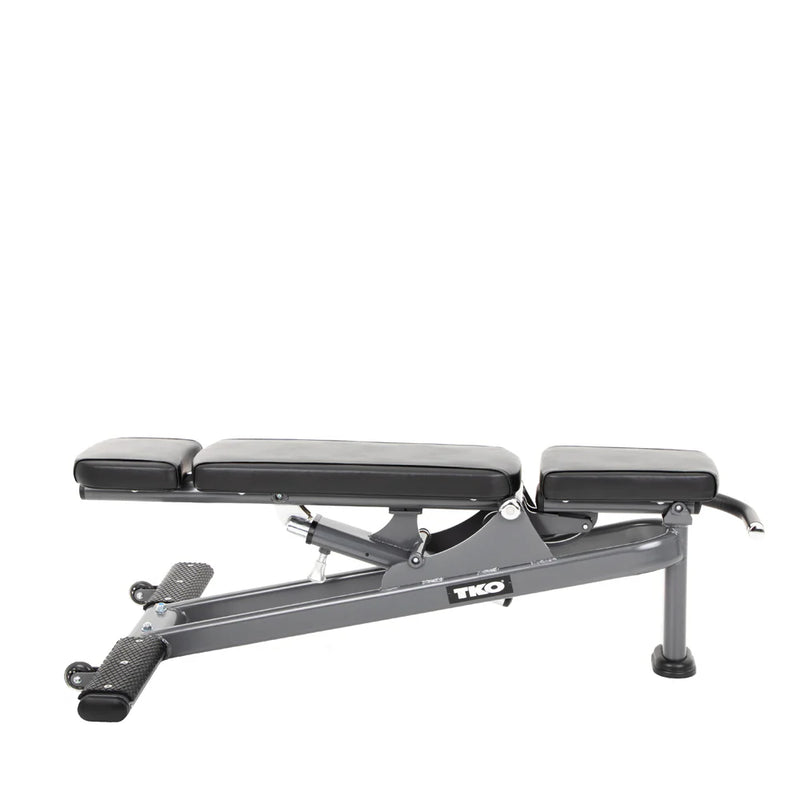 TKO Commercial Multi Angle Flat Incline Bench