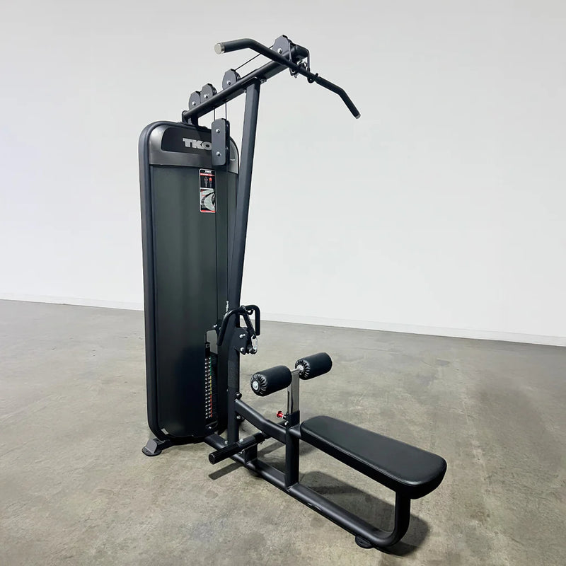 TKO Achieve Dual Lat Pulldown & Seated Row Machine 8801-BK