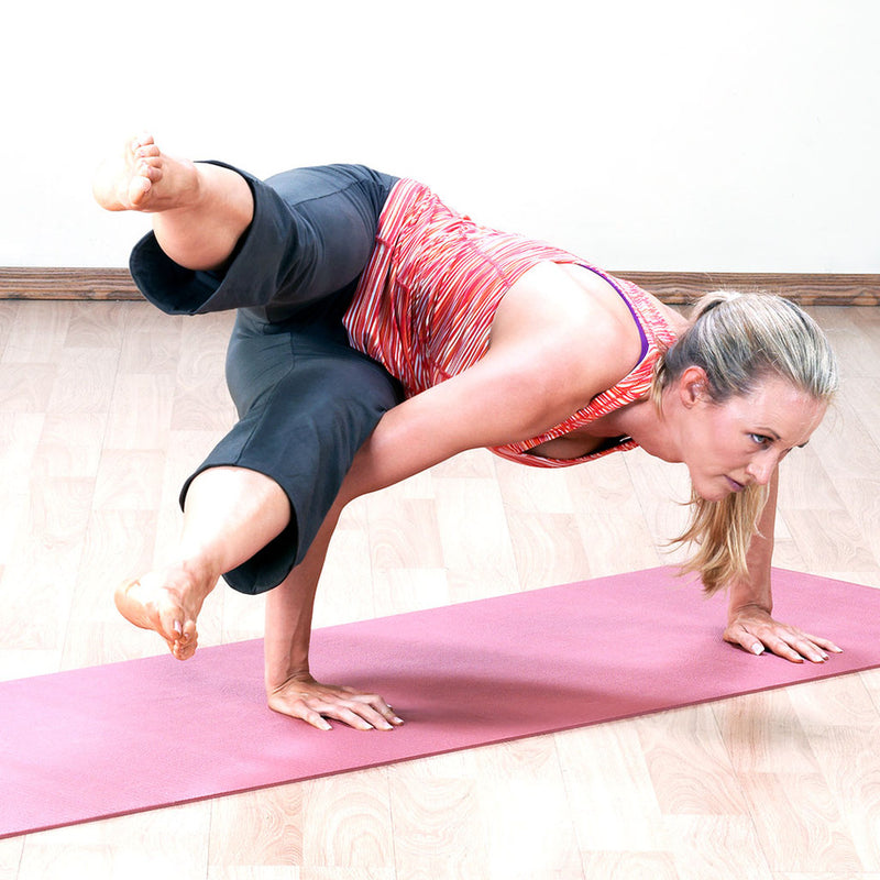 Body Solid Yoga Mat RED 5mm BSTYM5