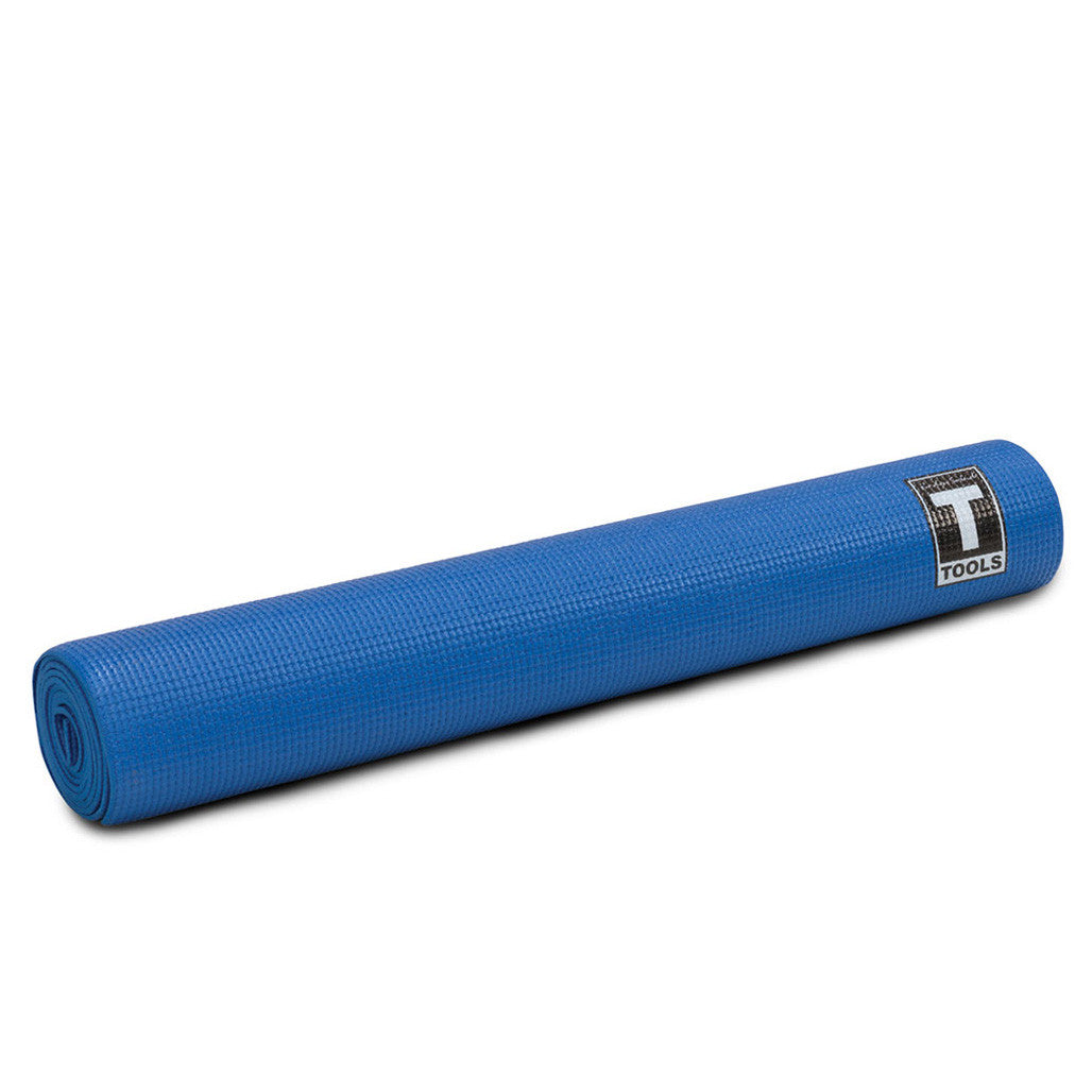 Body Solid Yoga Mat BLUE 3mm BSTYM3 — D&D Barbell Company