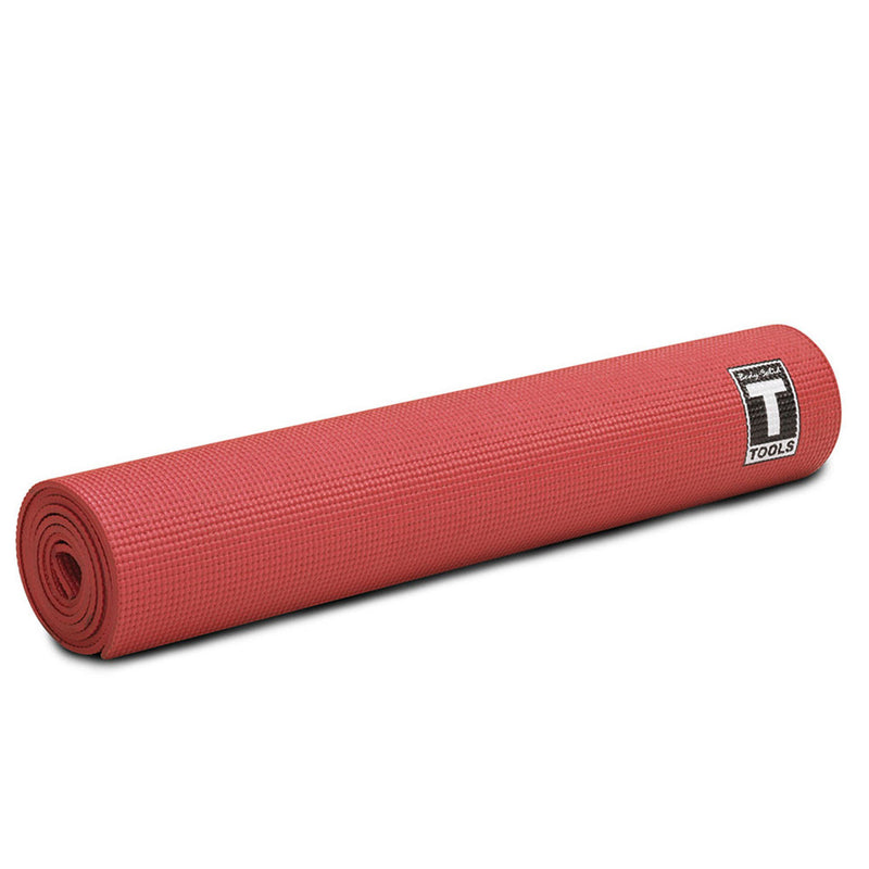 Body Solid Yoga Mat RED 5mm BSTYM5