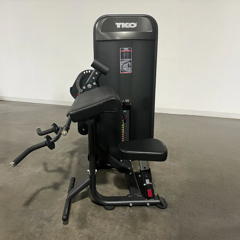 TKO Achieve Dual Bicep Curl & Tricep Extension Machine 8803-BK