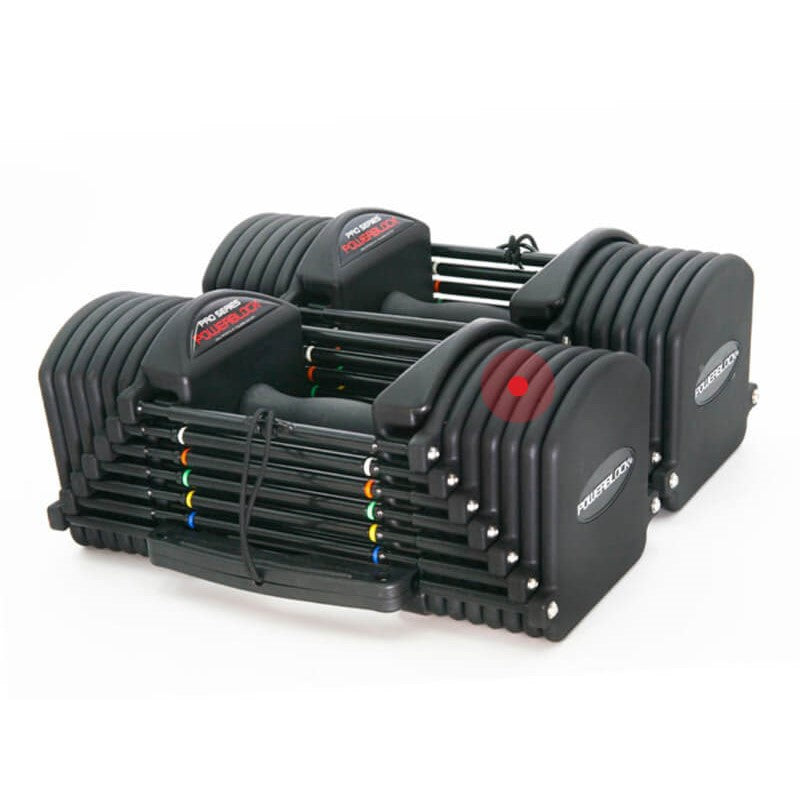 PowerBlock Commercial Pro 32 Adjustable Dumbbells (Non-Expandable)