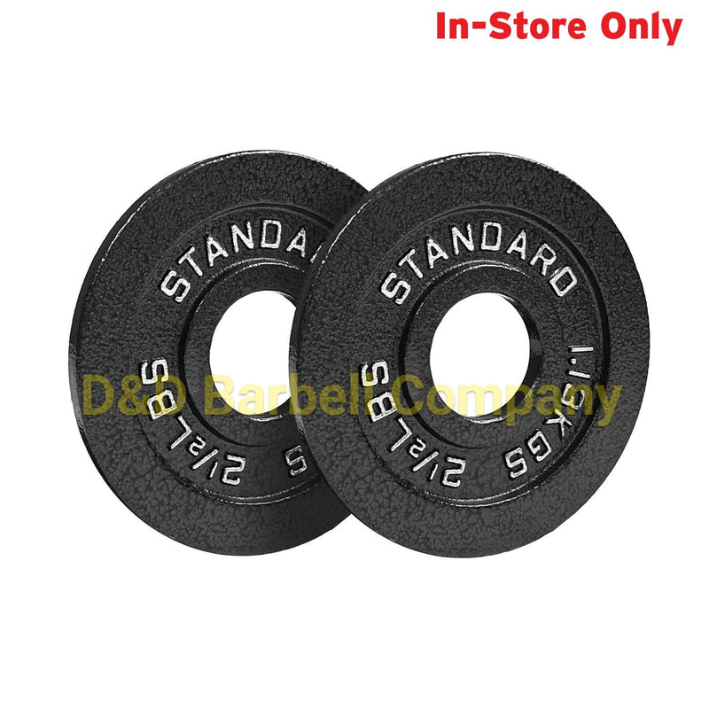 Steel Olympic Cast Iron Plates (Sold in Pairs)