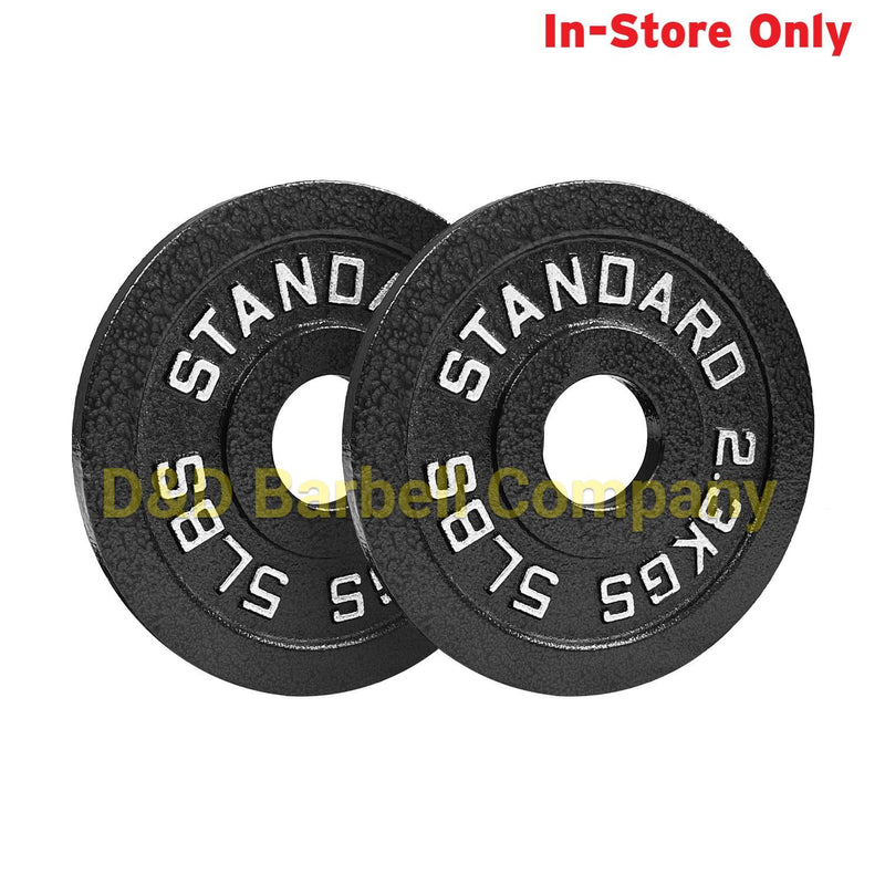 Steel Olympic Cast Iron Plates (Sold in Pairs)
