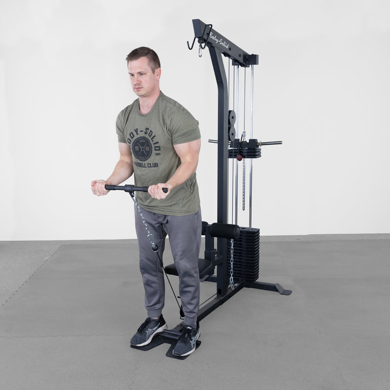 Body Solid Lat & Low Row Machine GLM85B