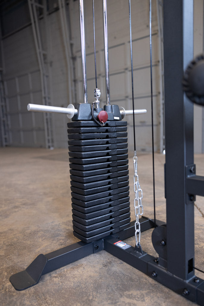 Body Solid Lat & Low Row Machine GLM85B