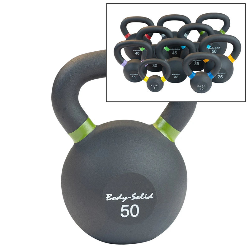 Body-Solid Tools Premium Training Kettlebells KBR