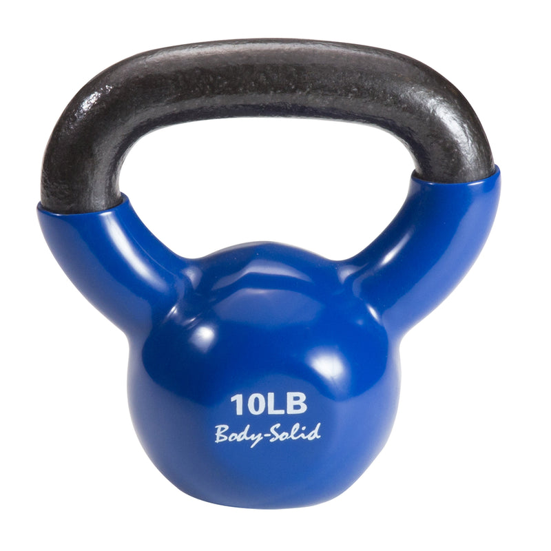 Body-Solid Tools Vinyl Dipped Training Kettlebells KBV