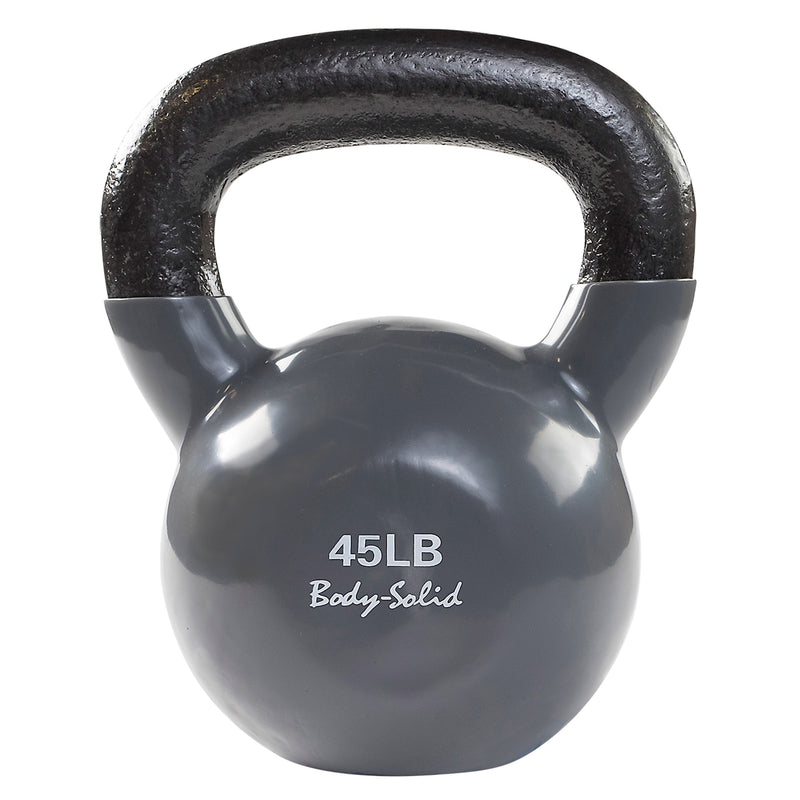 Body-Solid Tools Vinyl Dipped Training Kettlebells KBV