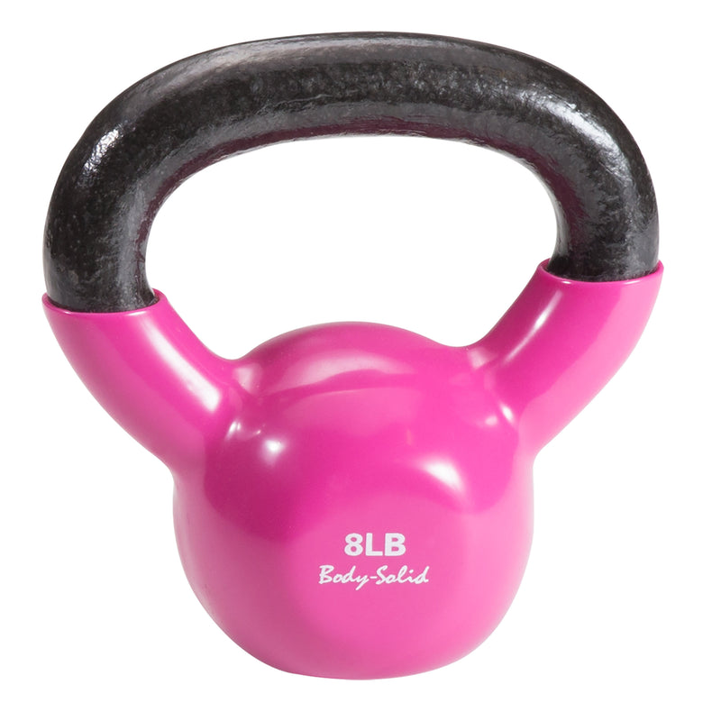 Body-Solid Tools Vinyl Dipped Training Kettlebells KBV