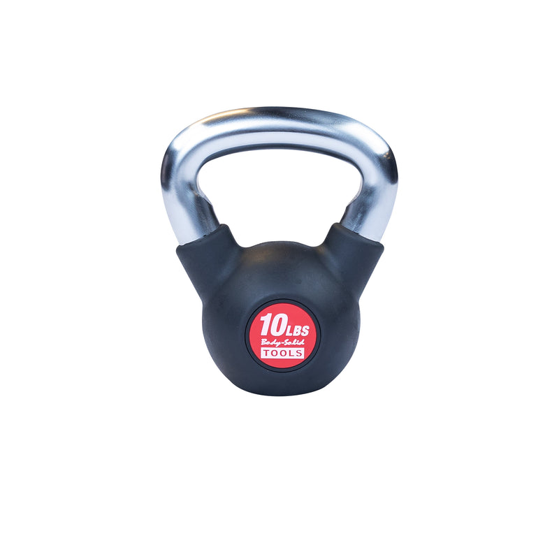 Body-Solid Tools Premium Chrome Handle Training Kettlebells KBZ