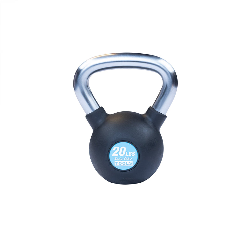 Body-Solid Tools Premium Chrome Handle Training Kettlebells KBZ
