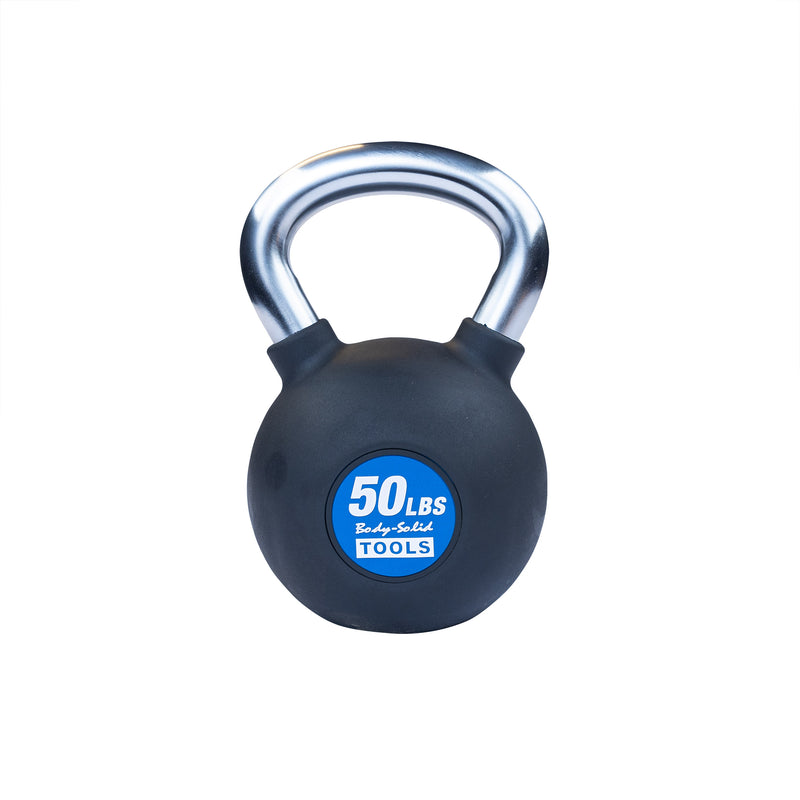 Body-Solid Tools Premium Chrome Handle Training Kettlebells KBZ