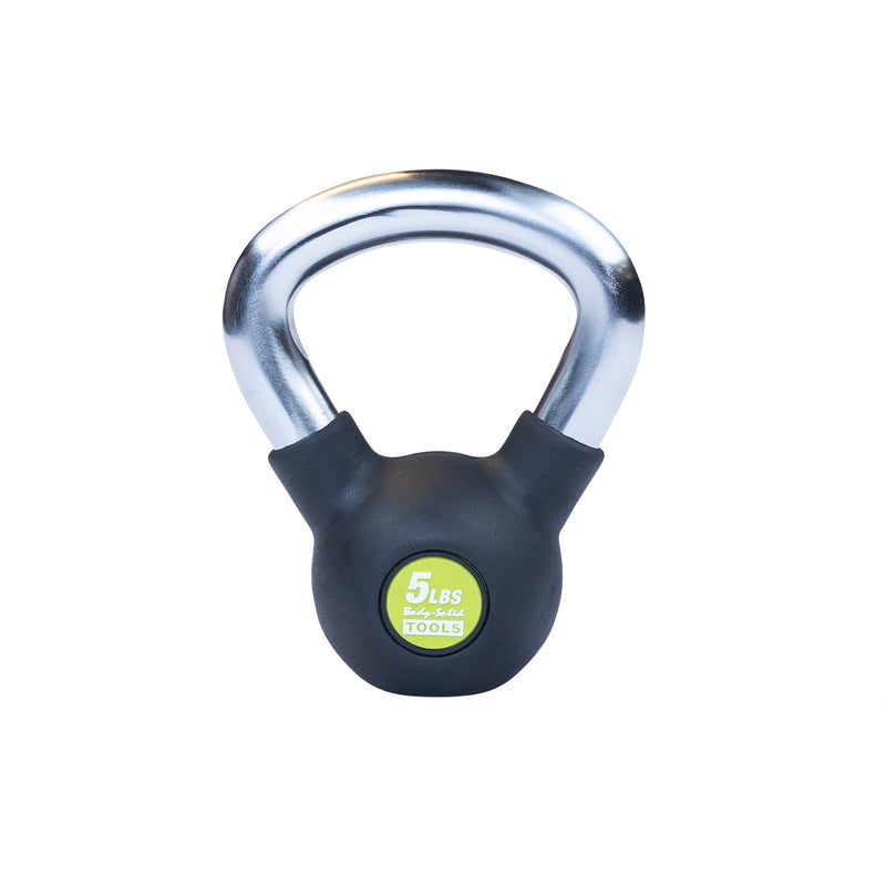 Body-Solid Tools Premium Chrome Handle Training Kettlebells KBZ