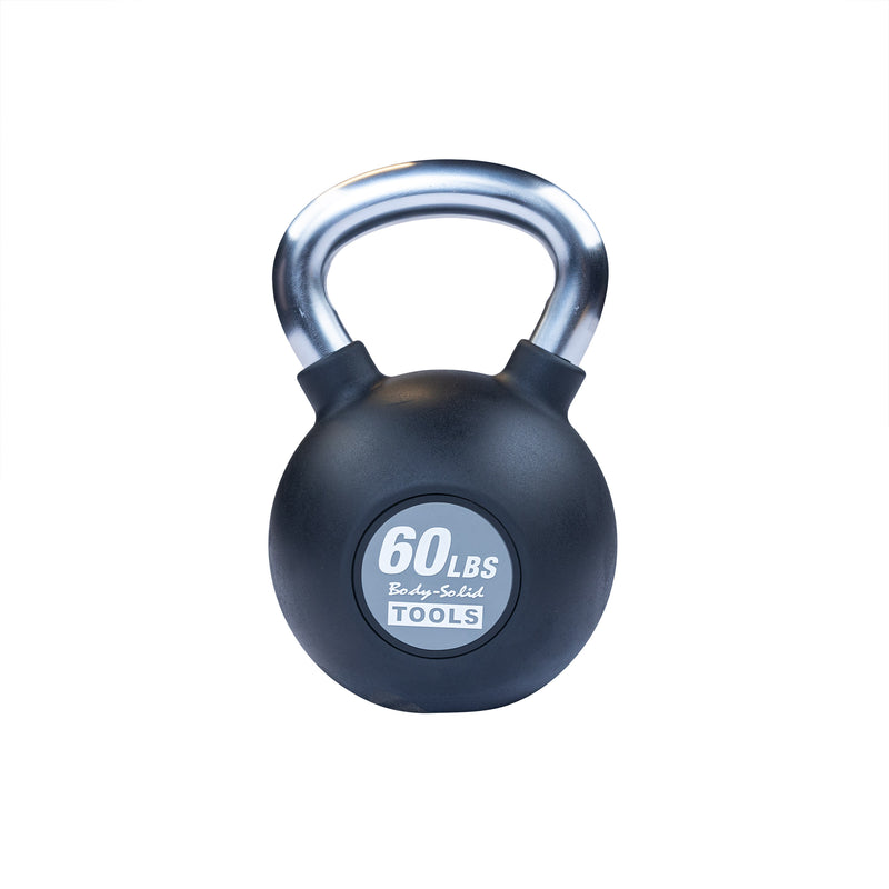 Body-Solid Tools Premium Chrome Handle Training Kettlebells KBZ
