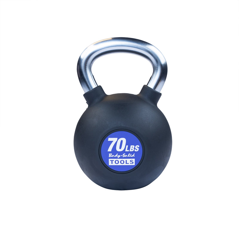 Body-Solid Tools Premium Chrome Handle Training Kettlebells KBZ