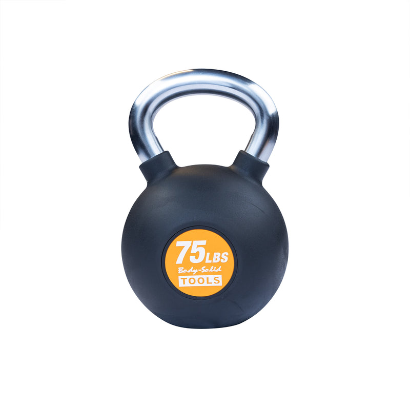 Body-Solid Tools Premium Chrome Handle Training Kettlebells KBZ