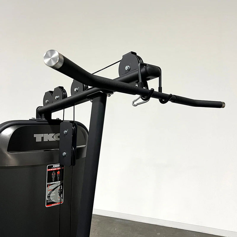 TKO Achieve Dual Lat Pulldown & Seated Row Machine 8801-BK
