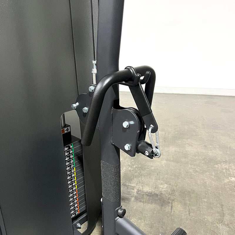 TKO Achieve Dual Lat Pulldown & Seated Row Machine 8801-BK