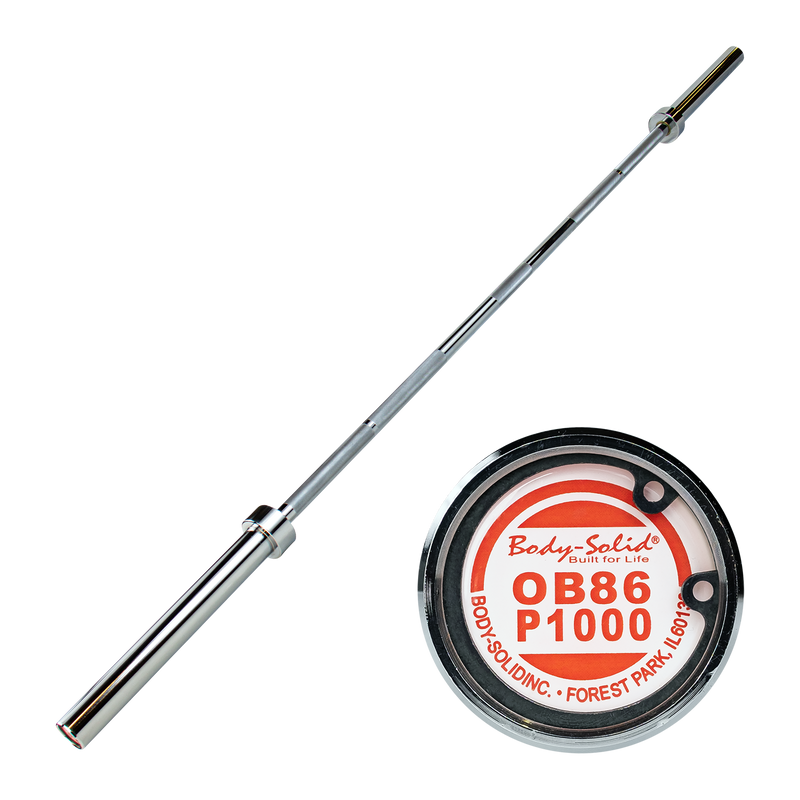 Body-Solid 7' Olympic Power Bar OB86P1000
