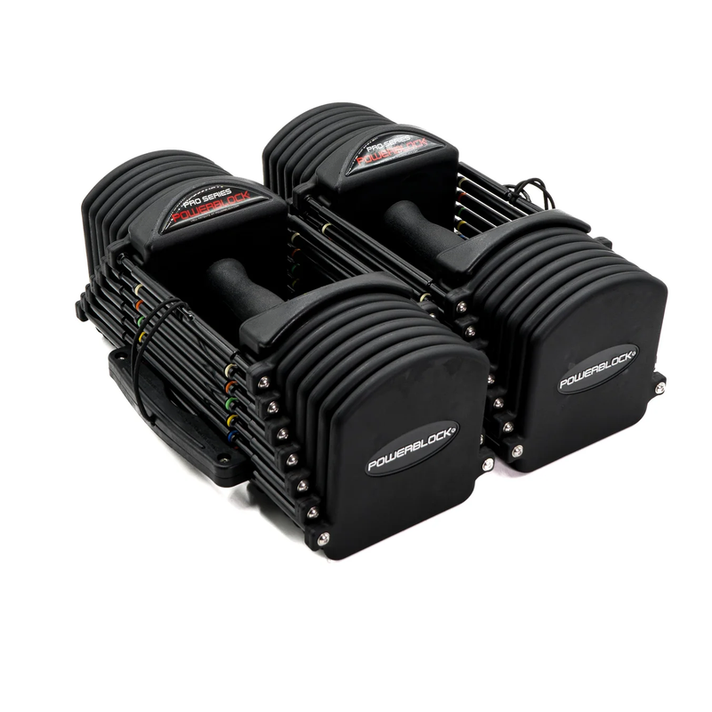PowerBlock Commercial Pro 32 Adjustable Dumbbells (Non-Expandable)