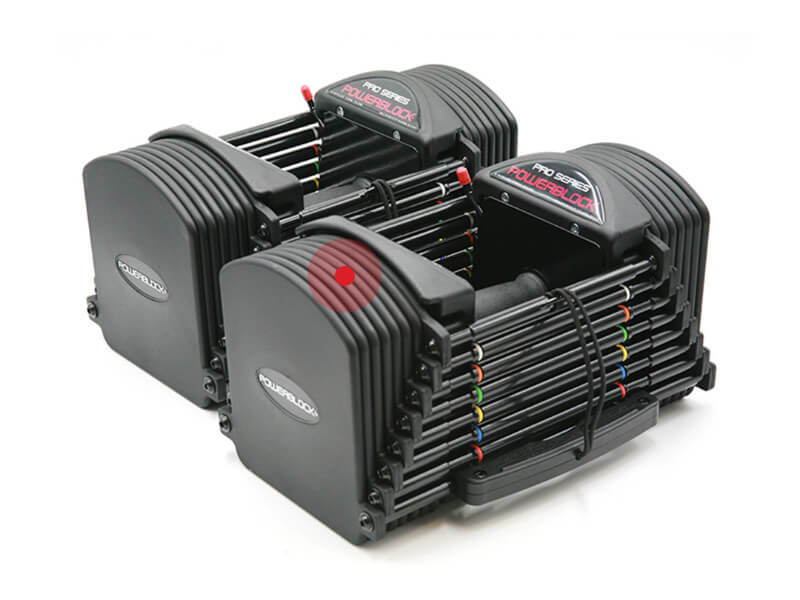 PowerBlock Pro 50 Adjustable Dumbbells (Non-Expandable)
