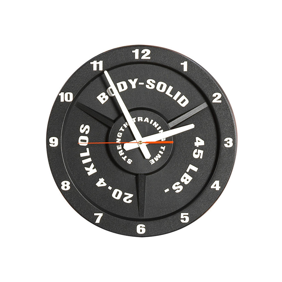Body Solid Weight Plate Wall Clock STT45 — D&D Barbell Company
