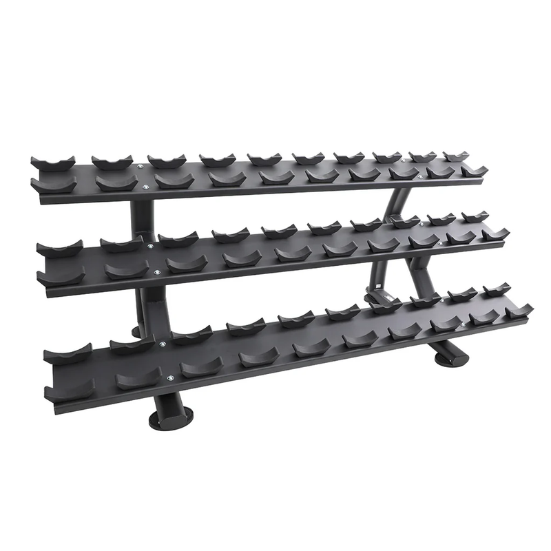 TKO 15 PAIR Signature Dumbbell Rack with Saddles