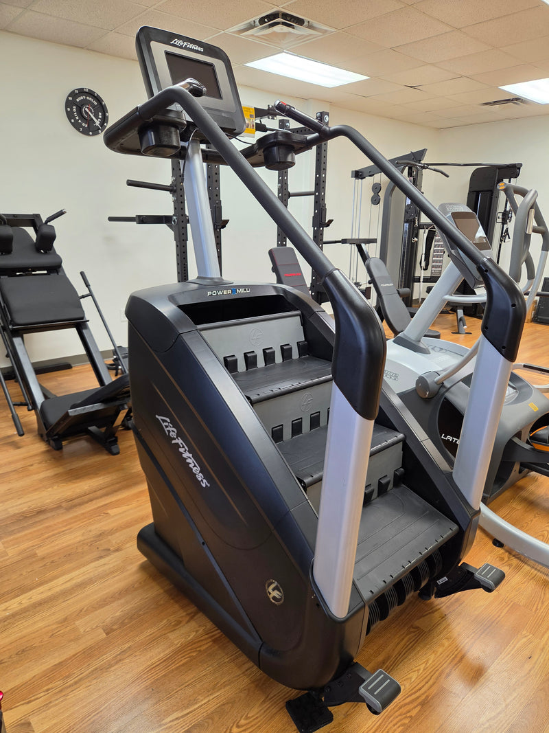Used Life Fitness Powermill Stair Climber Stepper