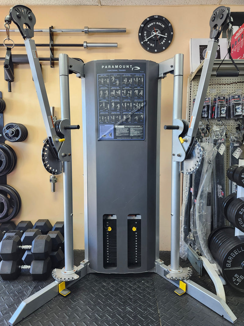 Used Paramount PFT-200 Dual Stack Functional Trainer