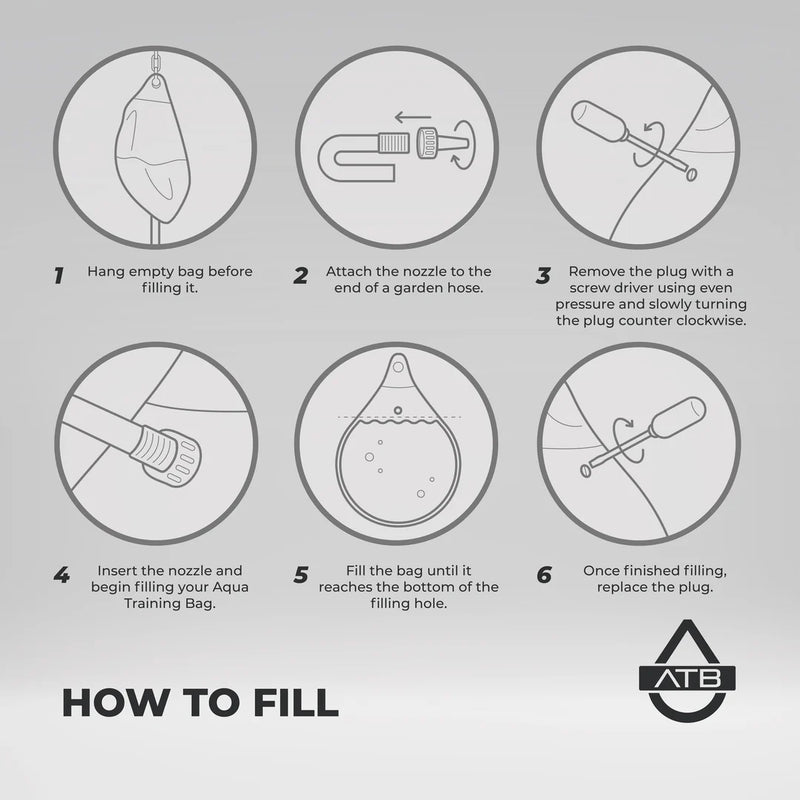 21" 190lb. Aqua Punching Bag