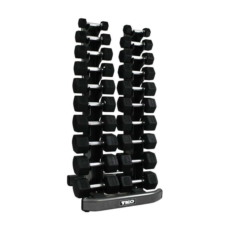 TKO 10 Pair Vertical Dumbbell Rack