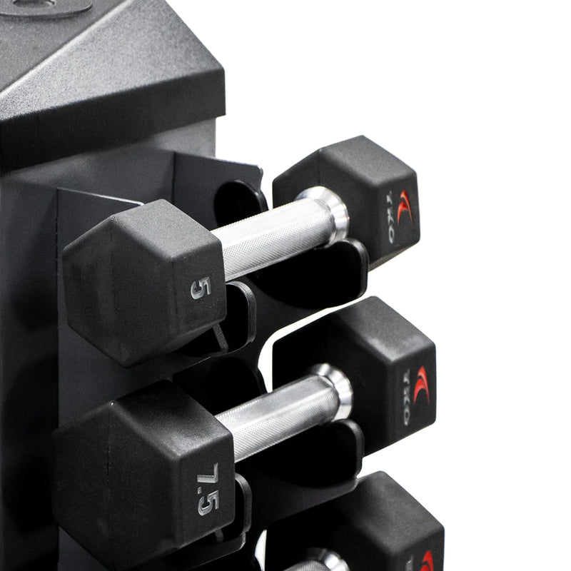 TKO 8 Pair Vertical Dumbbell Rack
