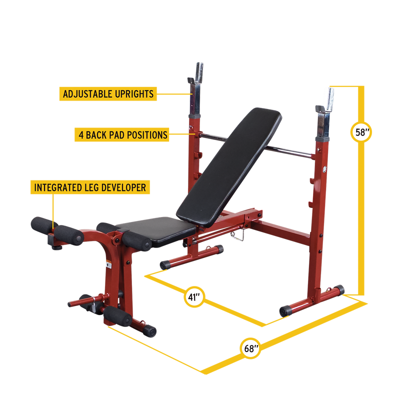 Best Fitness Olympic Bench BFOB10
