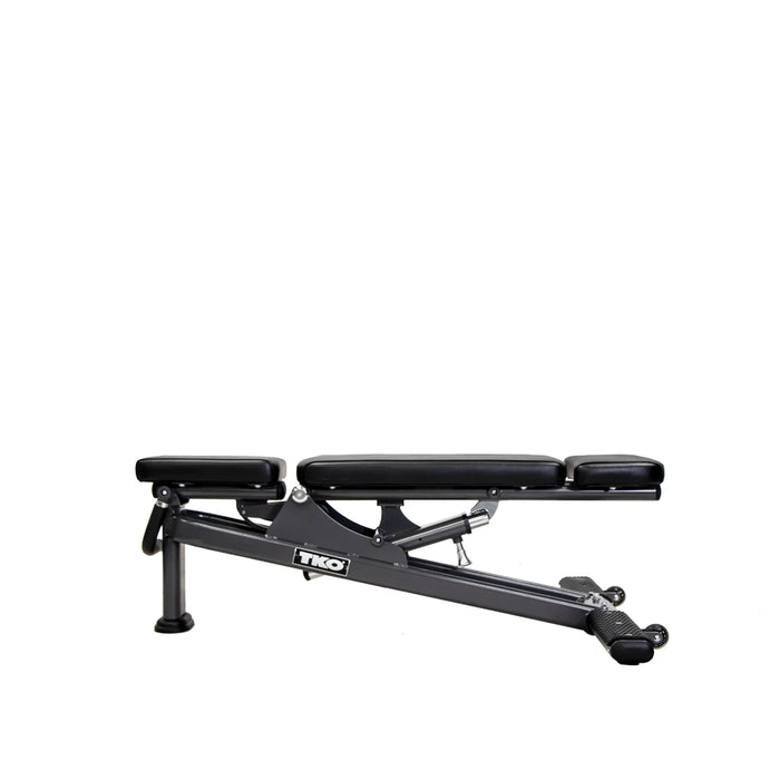 TKO Commercial Multi Angle Flat Incline Bench