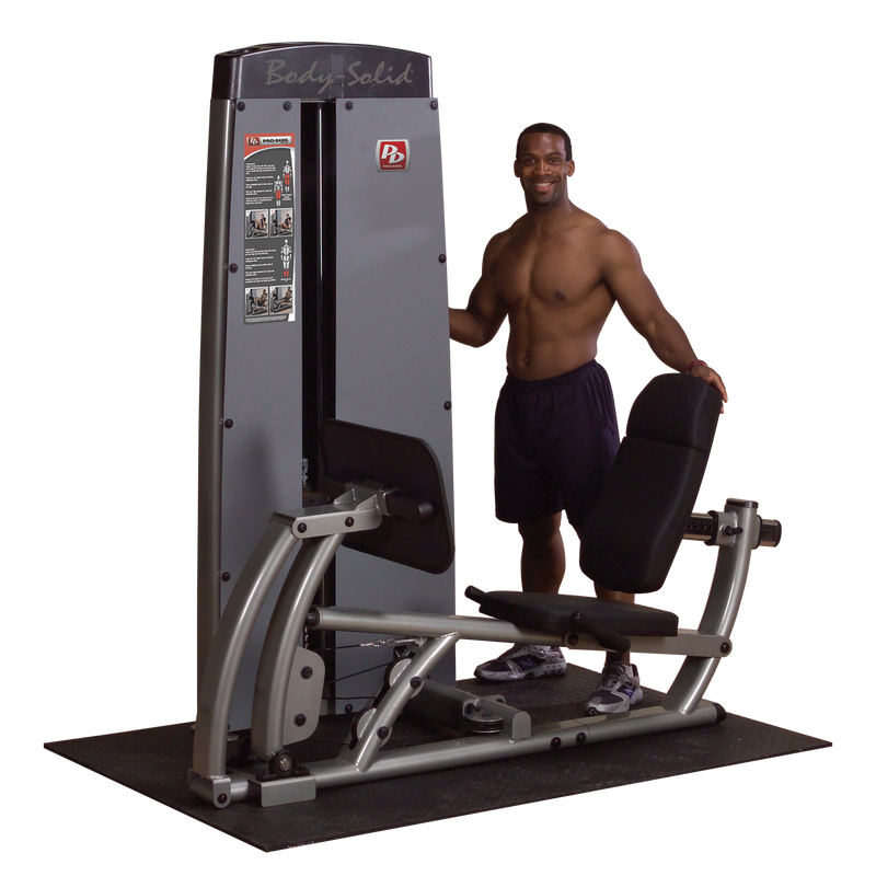 Pro Dual Freestanding Leg Press & Calf Raise Machine DCLP-SF