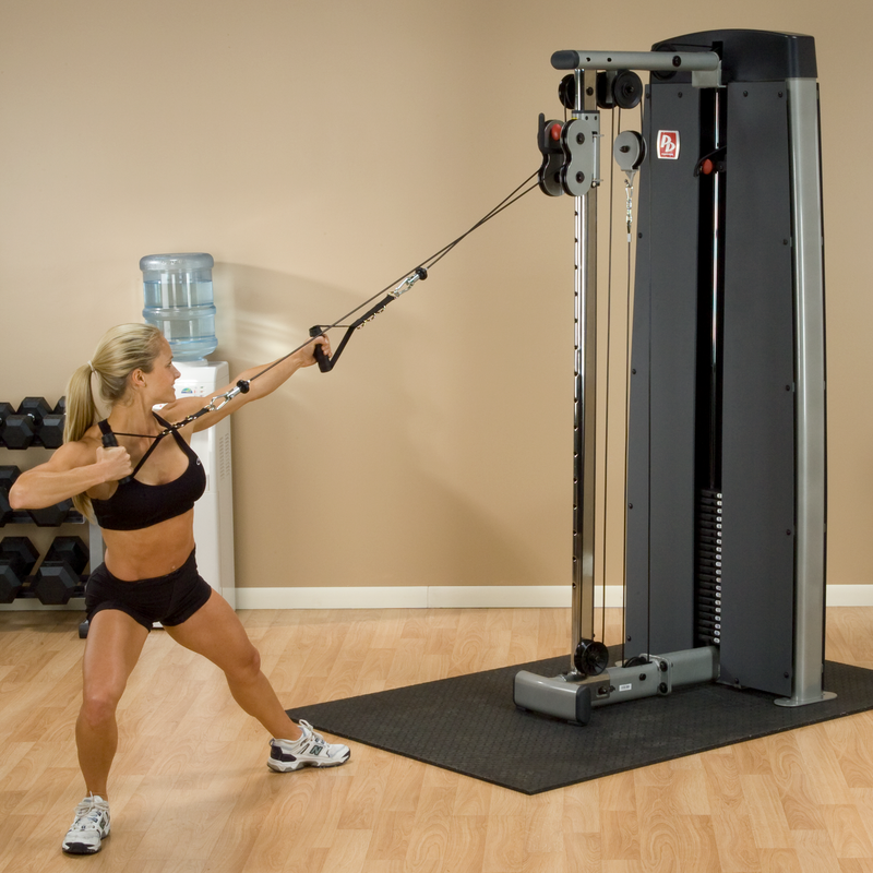 Pro Dual Freestanding Cable Column Machine DPCC-SF