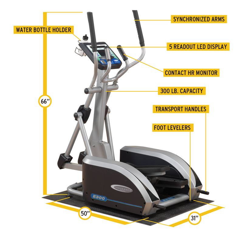 Endurance Elliptical Trainer E300
