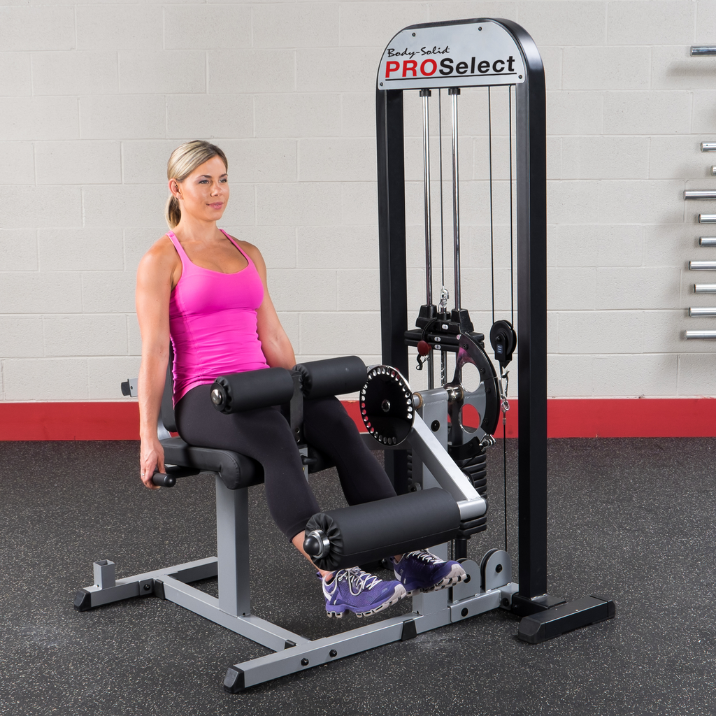 Leg Curls Using Machine Leg Extension & Leg Curl Machines — D&D Barbell Company