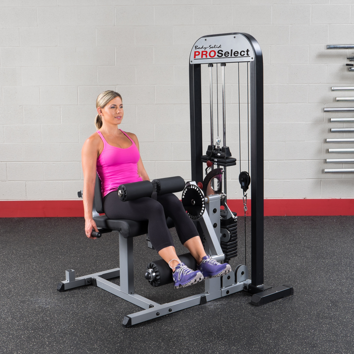 PROSelect by Body Solid Leg Extension & Curl Machine GCEC-STK